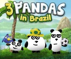 Играть флеш игру 3 Панды в Бразилии
