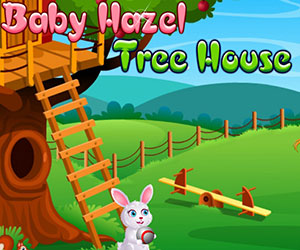 Играть флеш игра Малышка Хейзел Дом на дереве