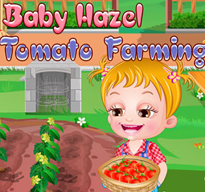 Играть флеш игра Малышка Хейзел - Ферма томатов