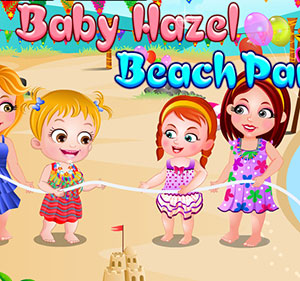 Малышка Хейзел — Вечеринка на пляже
