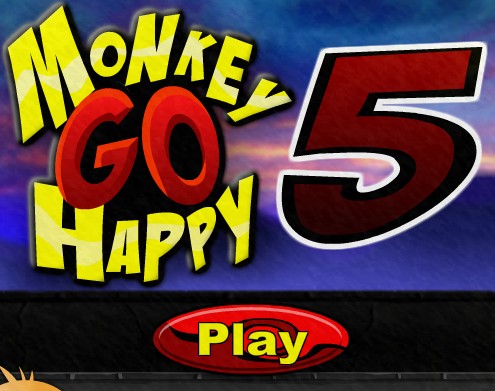 Флеш игра Счастливая обезьянка 5: Обезьянка будет счастливой онлайн