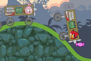 Флеш игра Angry Birds Racing - pic