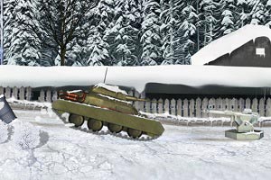 Флеш игра Зимний танк - pic