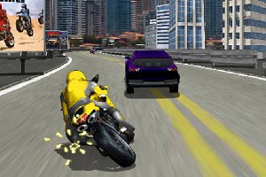 Флеш игра Спортивный мотоцикл - pic