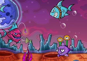 Флеш игра Рыба и разрушение - pic