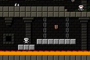 Флеш игра Castle of Pixel Skulls - pic