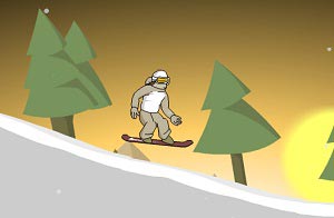 Флеш игра Трассы на сноуборде 3 - pic