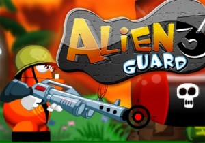Играть флеш игру Alien Guard 3