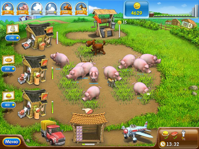 веселая ферма 2 свиньи