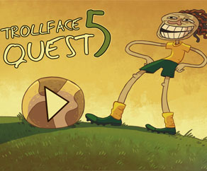 Играть флеш игру Trollface Quest 5