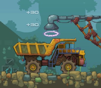Флеш игра Mining Truck онлайн