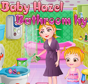 Малышка Хейзел — Гигиена в ванной