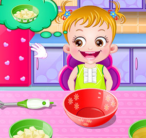 Играть онлайн Малышка Хейзел на кухне