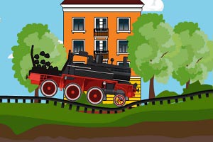 Флеш игра Угольный поезд - pic