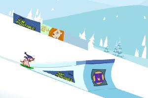 Флеш игра Снежный гонщик Руфус - pic