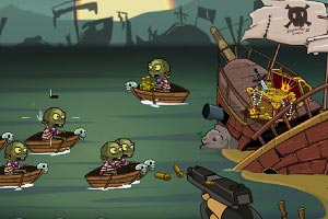 Флеш игра Зомби против пиратов - pic