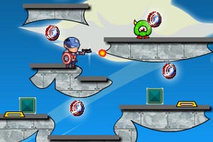 Флеш игра Капитан Америка - pic