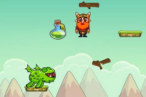 Флеш игра Приключение викинга - pic