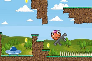 Флеш игра Толкни героя - pic