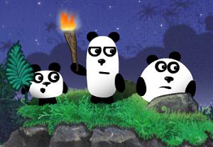 Флеш игра Три панды 2 - pic