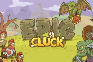 Флеш игра Epic Cluck - pic