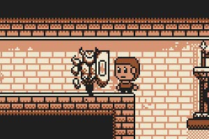 Флеш игра Tower of The Wizard: Gameboy Adventure - pic